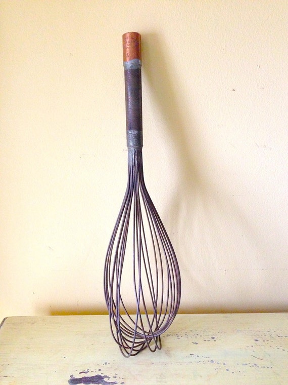 Antique Whisk Large Baker Beater Wire by VintageJunkInMyTrunk