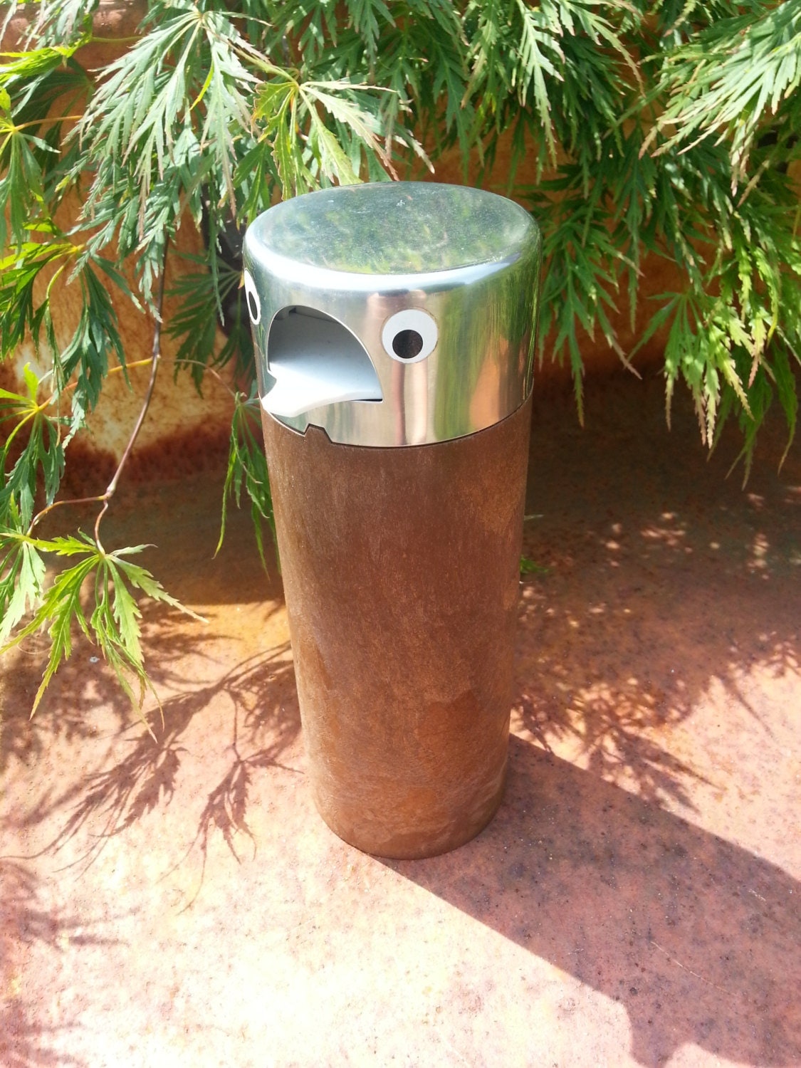 Vintage bird peanut dispenser WMF Germany retro 60’s bar serving