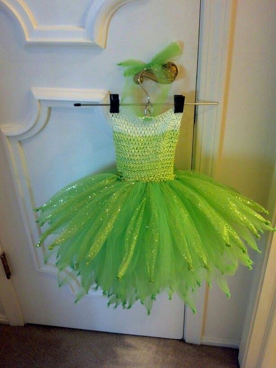 robe bustier tutu de fee clochette