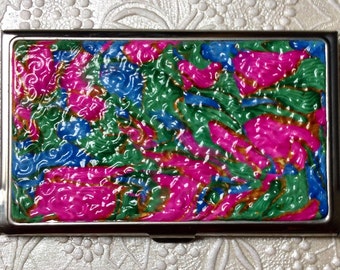 Polymer Clay Business Card Holder