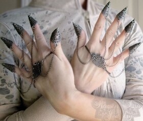 Dragon Nails Fierce Filigree Armor Jewelry