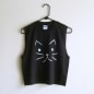 Crop Top Cat Shirt Muscle Tee Made to Order