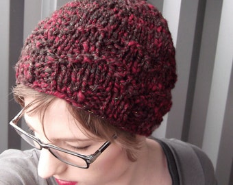 Seno Knitting Pattern PDF with Heart Shaped Pattern