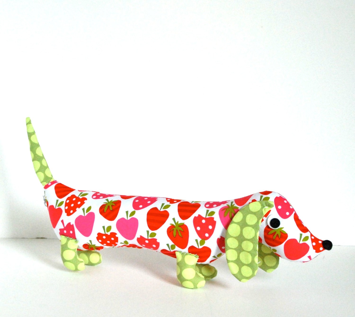 stuffed wiener dog toy