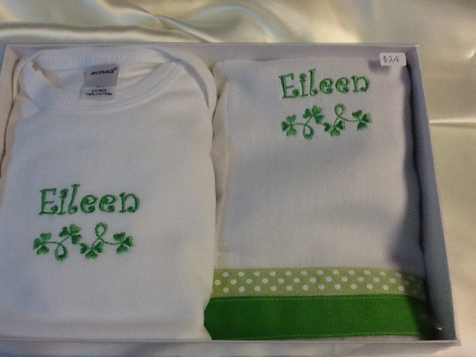 Irish 2 piece Baby Gift Set