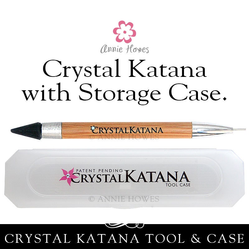 Crystal Katana Rhinestone Pick Up Tool with Case. End your