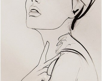 Substitute - Fashion Illustration Art Print