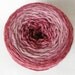 Pixie Dust Fingering Double Gradient Glitter Sock Silk Merino Yarn Superwash Handpainted Color: Aphrodite