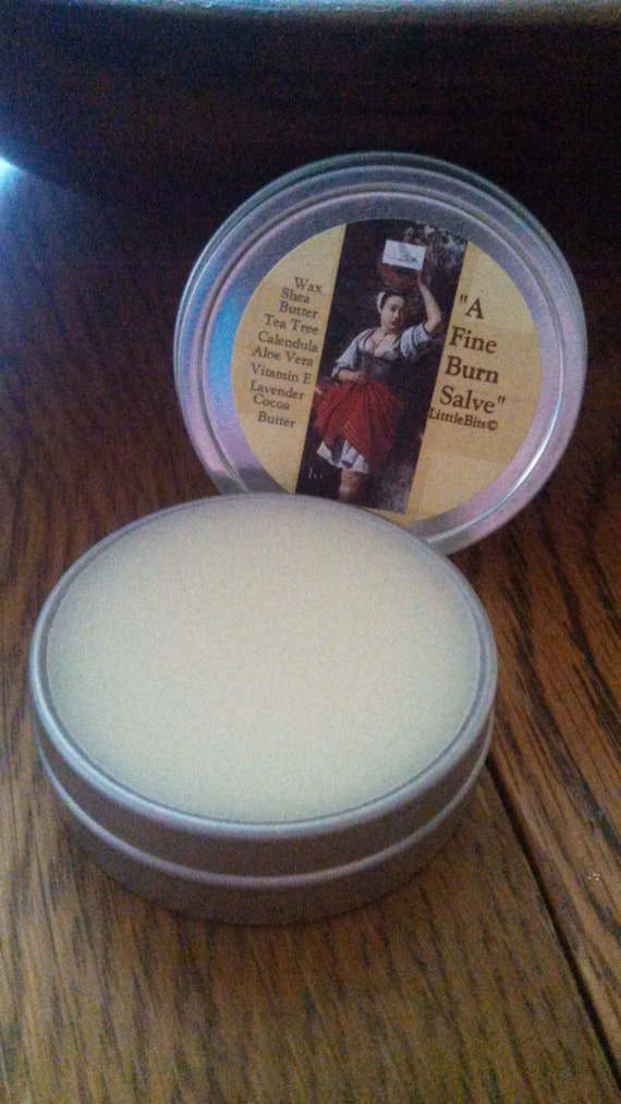 Natural Sunburn Salve and Burn Ointment Lavender by LitttleBits