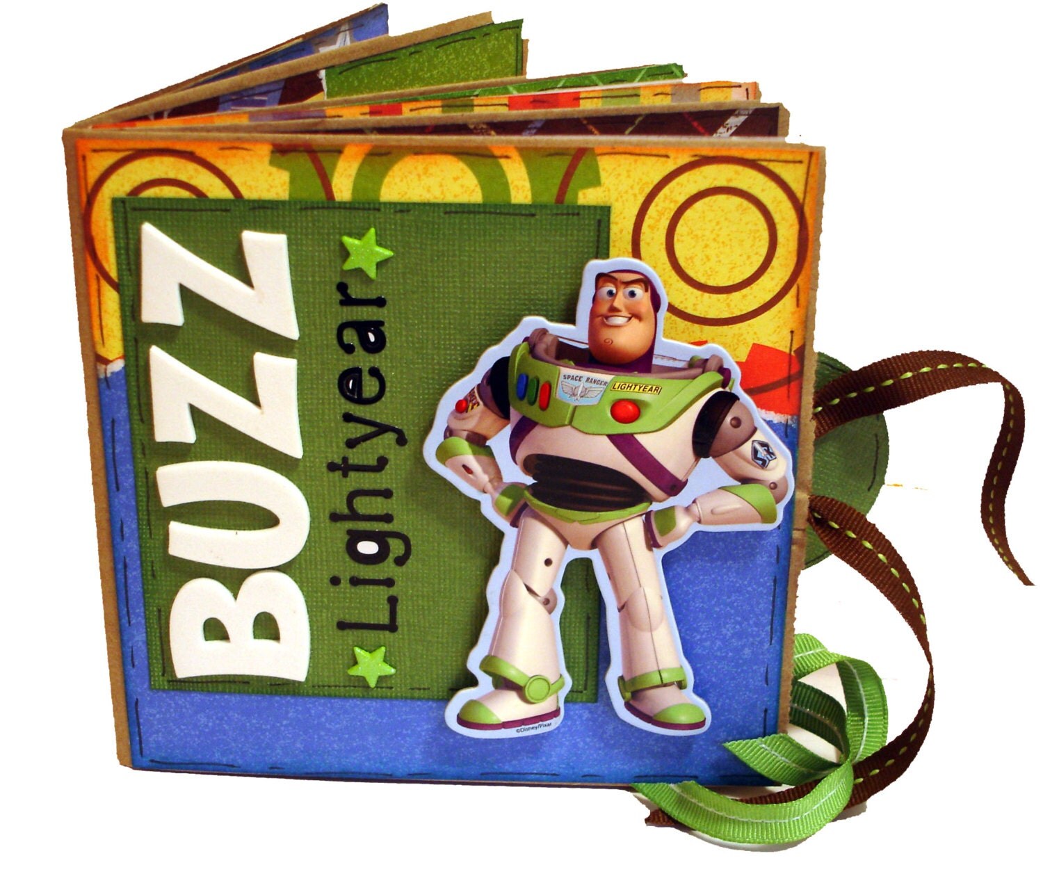 Toy Story Scrapbook Buzz Lightyear Scrapbook Paper Bag