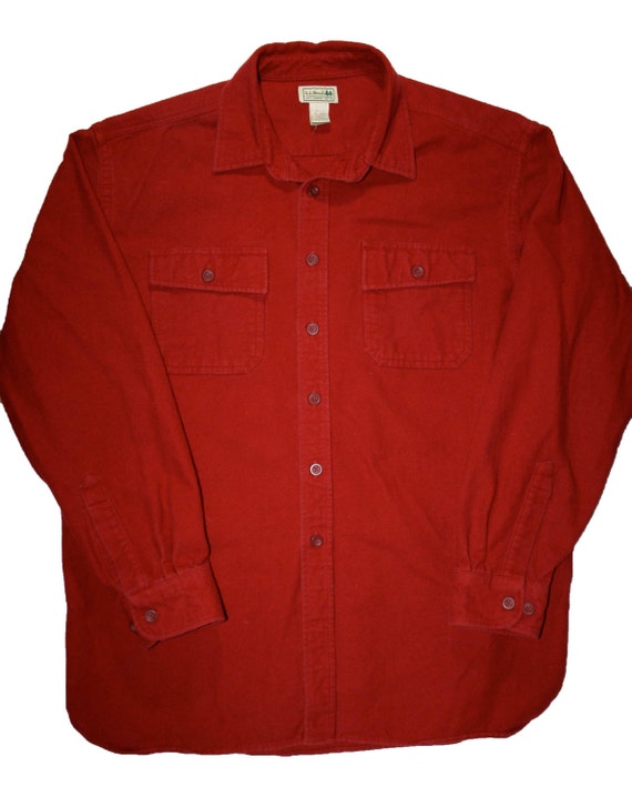 ll bean men's flannel shirts