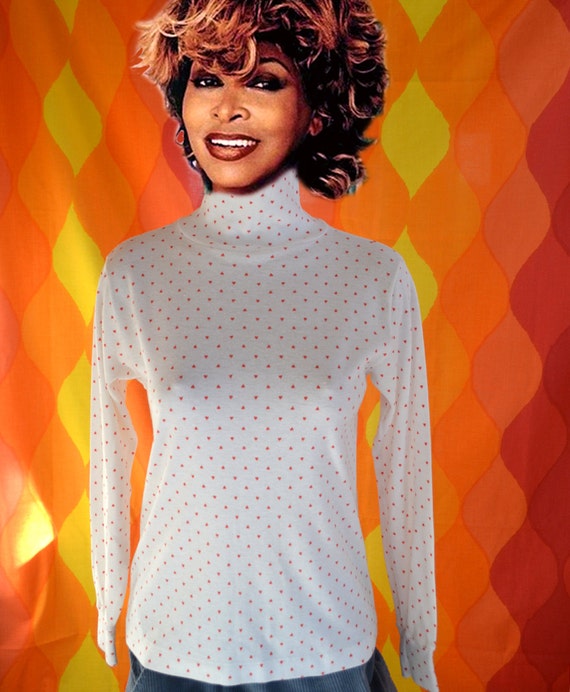 80s turtleneck outfit