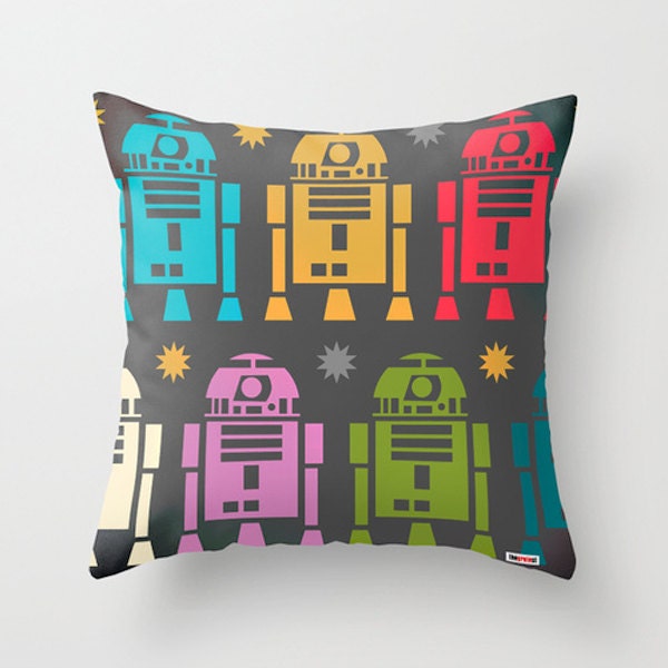 Star Wars pillow cover R2D2 Decorative throw pillow cover