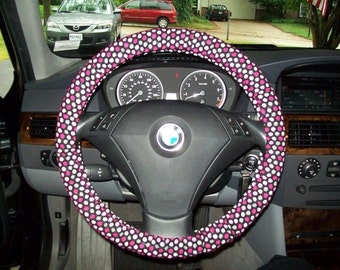 Popular items for steering wheel cover on Etsy