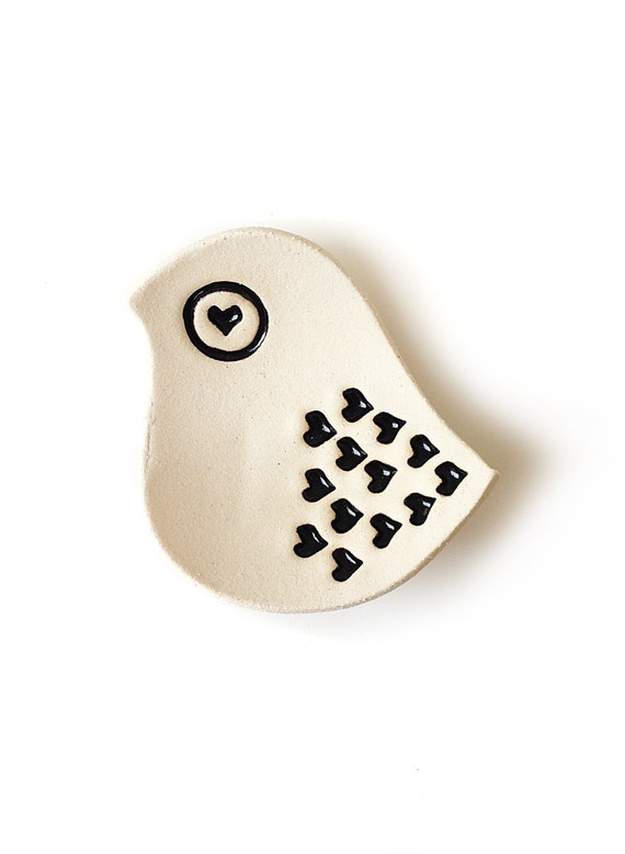 Love Bird Wedding Ring Holder Bowl Modern Ring Pillow Jewelry