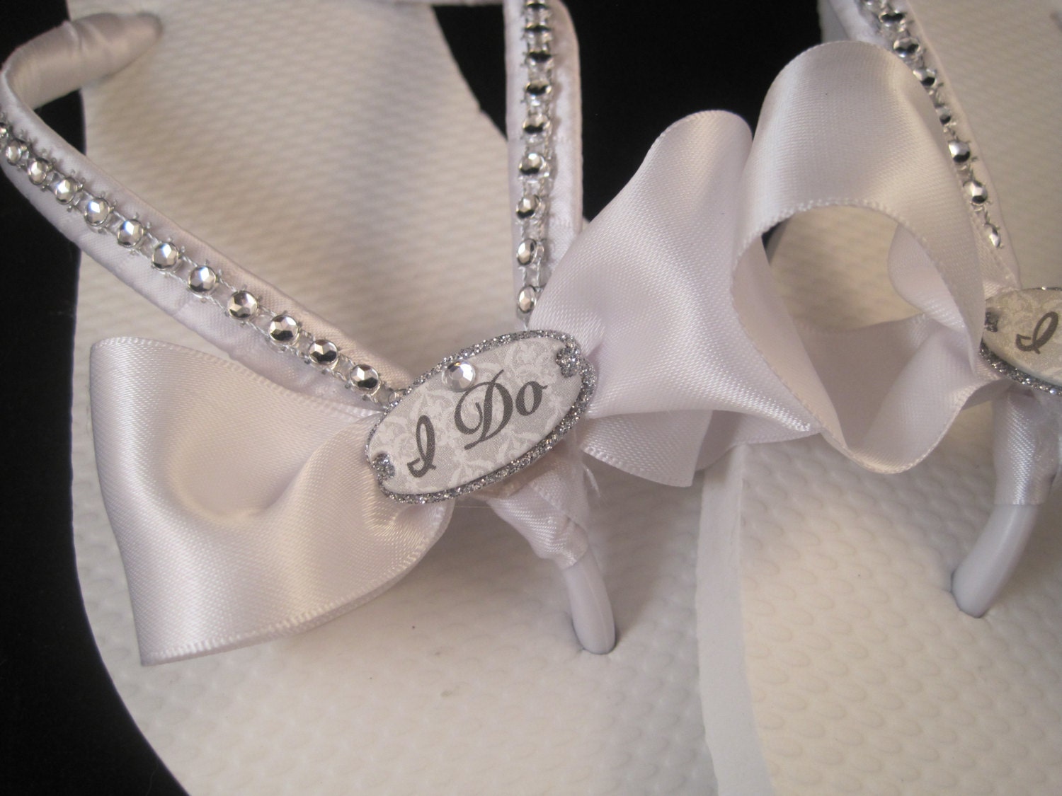 flip flop bridal shoes