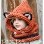 Knitting PATTERN-The Failynn Fox Cowl (12/18 months - Toddler - Child - Adult sizes)