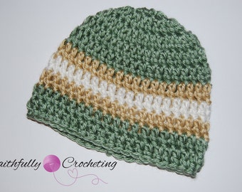 Newborn Boy Beanie... Ready to Ship