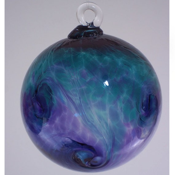 lagoon and purple tropical swirl blown glass ornament 3 5 lagoon and purple tropical swirl blown glass ornament 3 5