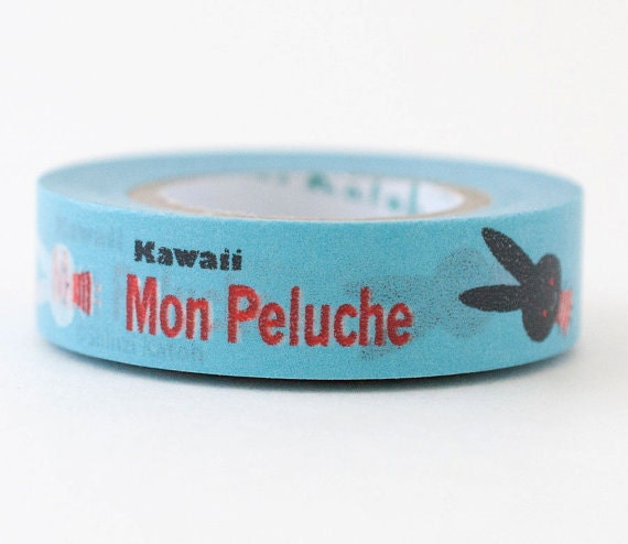 Kawaii Mon Peluche Washi Masking Tape - Shinzi Katoh Il_570xn