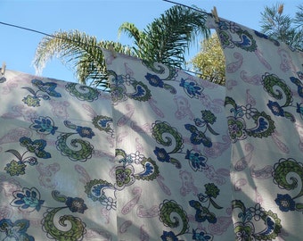 Jumbo Paisley Print Swaddling Wrap - Summer Cotton