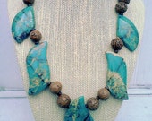 Beautiful Jasper Pendant Necklace