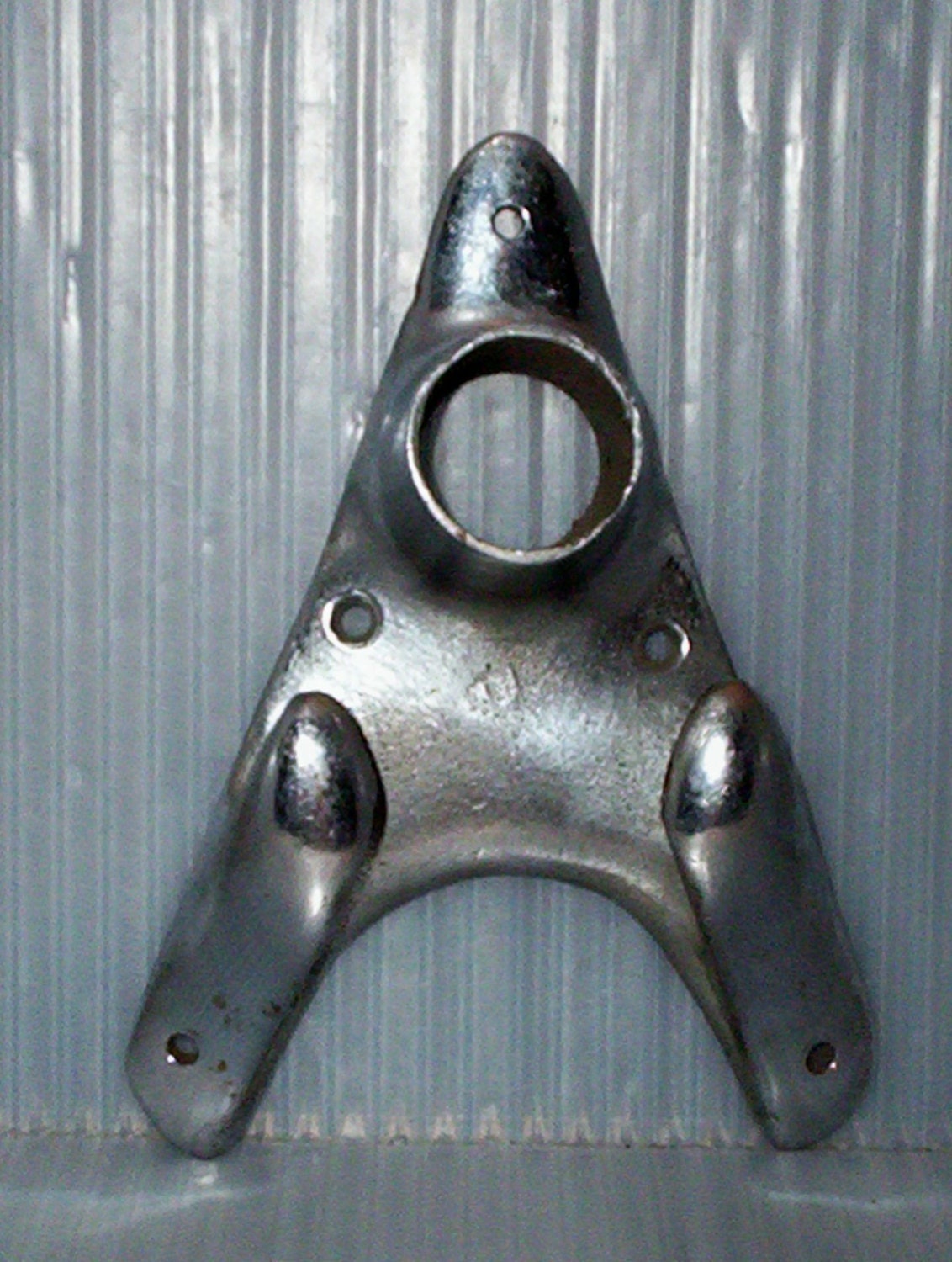 ROPE CLEAT Nautical Hardware Triangle V Chrome by Assemblages