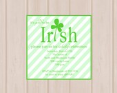 Printable Lucky To Be Irish Party Invitation Il_170x135