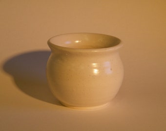 White speckled bowl