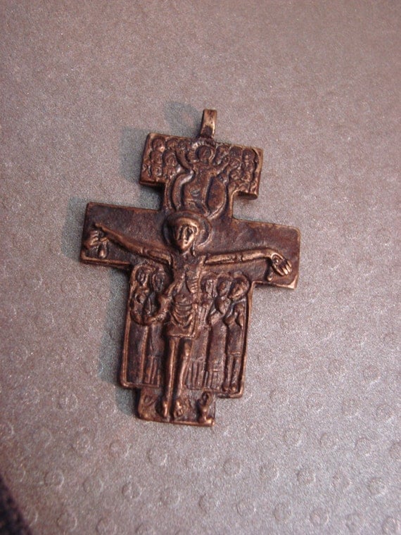 Saint Francis of Assisi San Damiano cross Crucifix made in