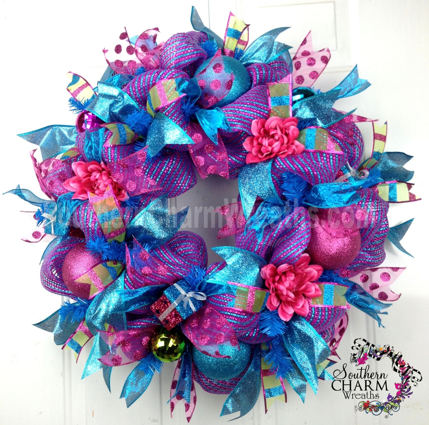 Lovely Christmas Deco Mesh Wreath #1: Il_fullxfull.479054051_duif.jpg Lovely Christmas Deco Mesh Wreath #1: Il_fullxfull.479054051_duif.jpg