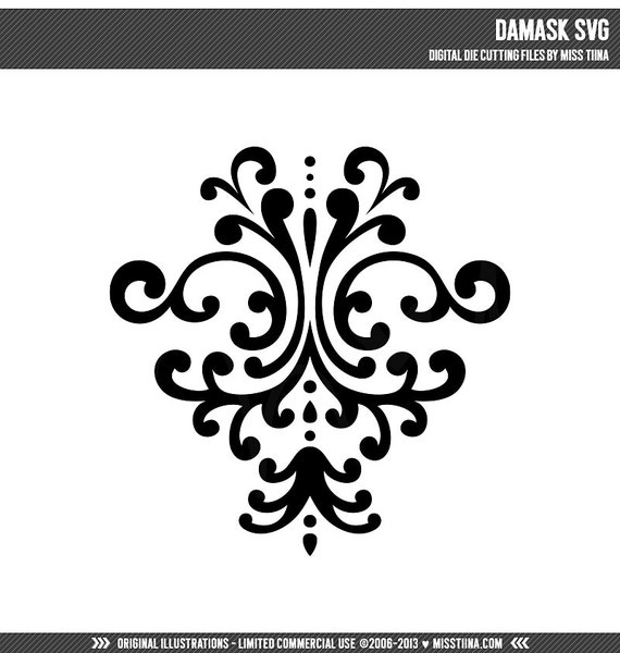 Download Damask SVG Digital Die Cut Files for cutting machines by ...