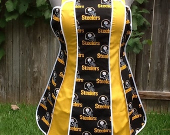 Vintage Style Apron - Pittsburgh Steelers Apron - FREE Personalization