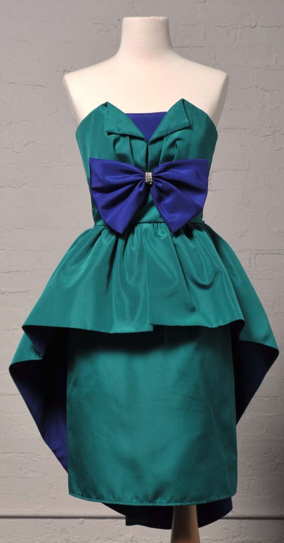 Totally 80's Valley Girl Prom Dress