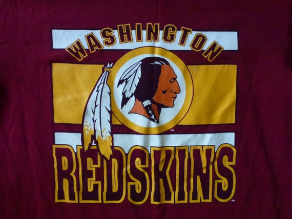 Washington Redskins jersey tee 1980s vintage shirt size small