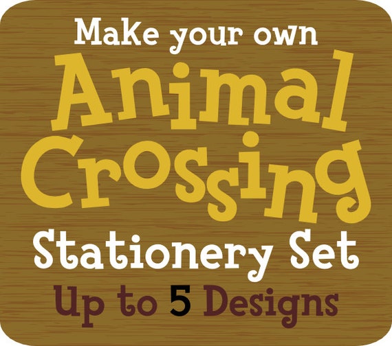 animal crossing logo font