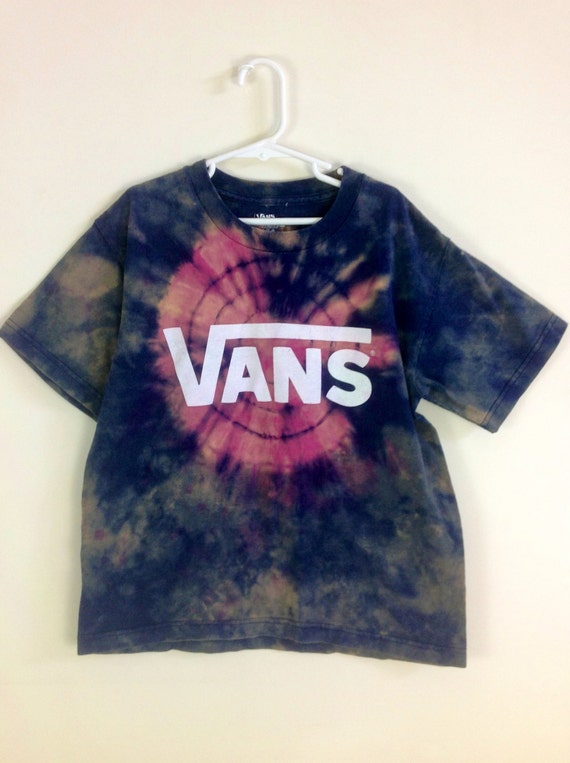 vans tie die shirt