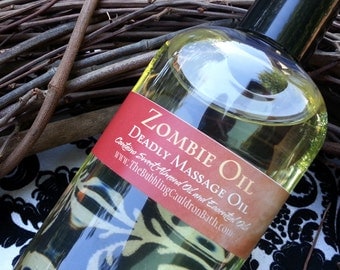 Zombie Oil - Deadly Massage Oil - Choose Your Scent