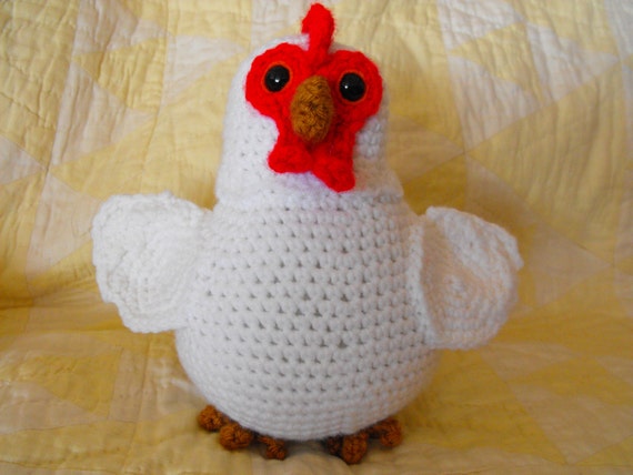 stuffed chicken doll