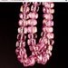Pink Topaz 3D Cubes, Mystic Pink Topaz, Box Beads, Faceted Cubes - 6x6mm - Two Pairs - 4 Fabulous Beads