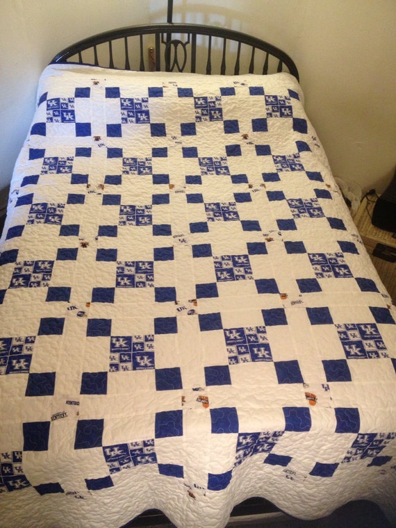 University of Kentucky Quilt by jajos on Etsy