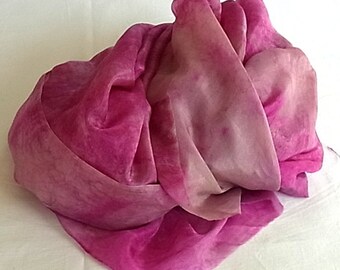 Hand dyed Silk Fabric, Silk Habotai 5mm, 57 x 45 inches, Ready to Ship, Made in Australia by SallyAnnesSilks on Etsy 204