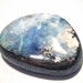 Boulder opal - BIG Australian Boulder Opal Cabochon - Incredible Red Pinfire Streak with Rainbow Flash over purple Opal