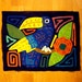 MOLA MOLITA Native Kuna Indian applique Panama Toucan tribal ethnic from MyGypsyCottage on Etsy