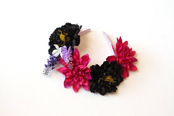 spring  crown  racing   flower australia headband carnival etsy crown fascinator flower hair