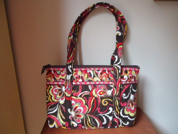 vera bradley brown tote