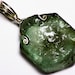 Sea-Green Aquamarine Crystal (12.15 ct.) Pendant in 14k Yellow Gold