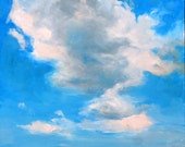 Oil Painting Sky Landscape --Summer Sky
