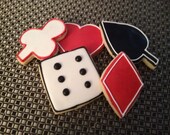 1 DZ Playing Cards Vanilla Sugar Cookies