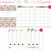 2014 Daily Planner Pdf Printable Pages INSTANT DOWNLOAD